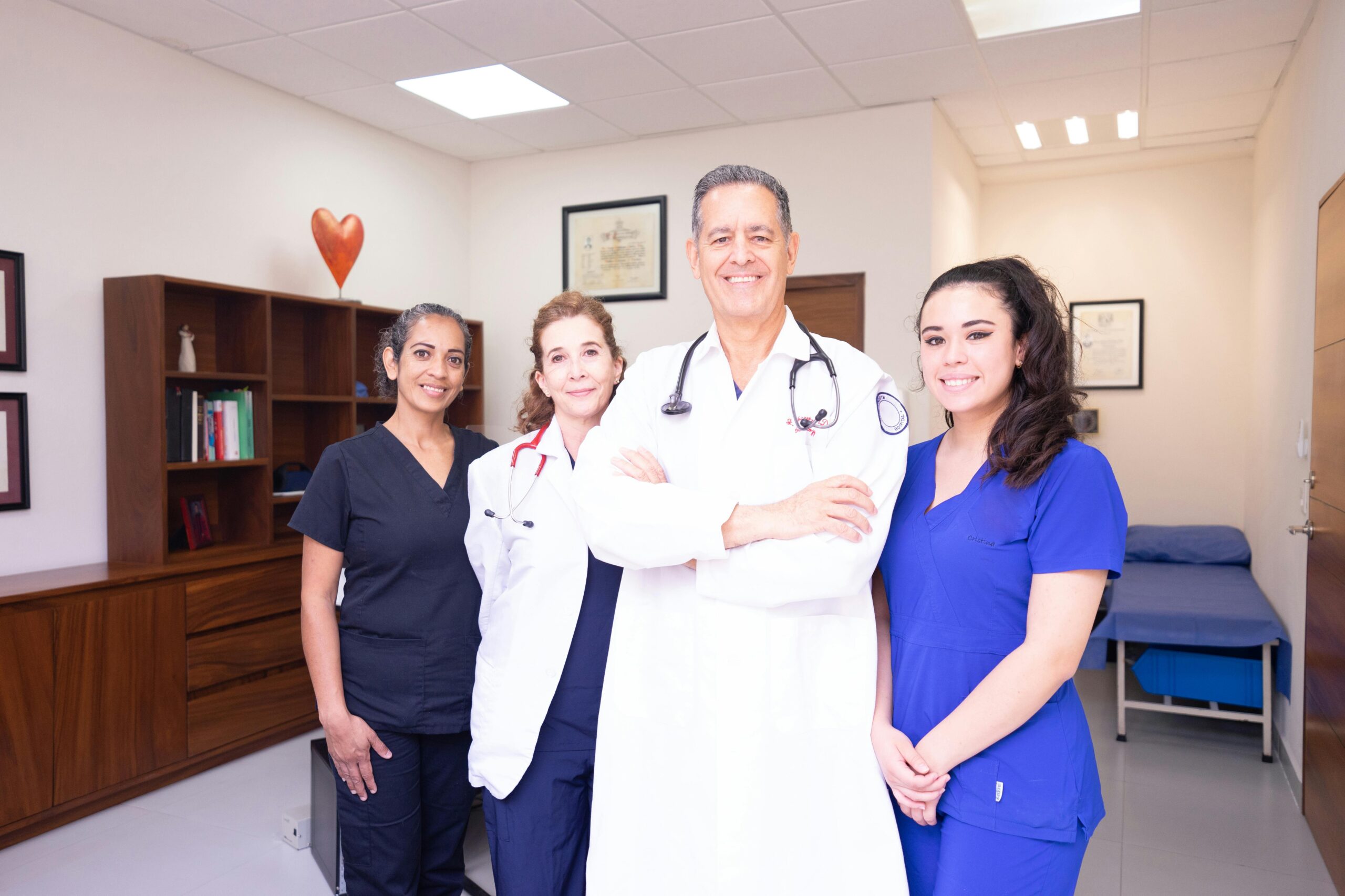 Healthcare Marketing Team Patient Peak in clinic